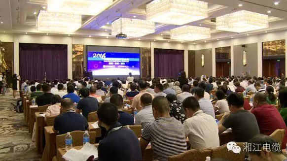 熱烈祝賀湘江電纜榮獲2016年中國電線電纜行業(yè)最具競爭力企業(yè)百強(qiáng)