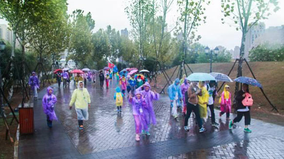 公益在路上，環(huán)保在心中！湘江電纜贊助并參與2016年綠行家20公里公益徒步籌款