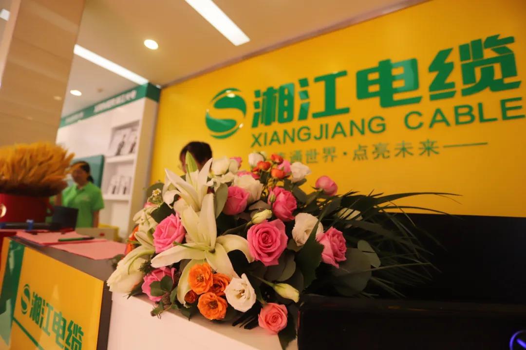 連通世界 點(diǎn)亮未來??！湘江電纜集團(tuán)武漢旗艦店開業(yè)慶典盛大舉行！